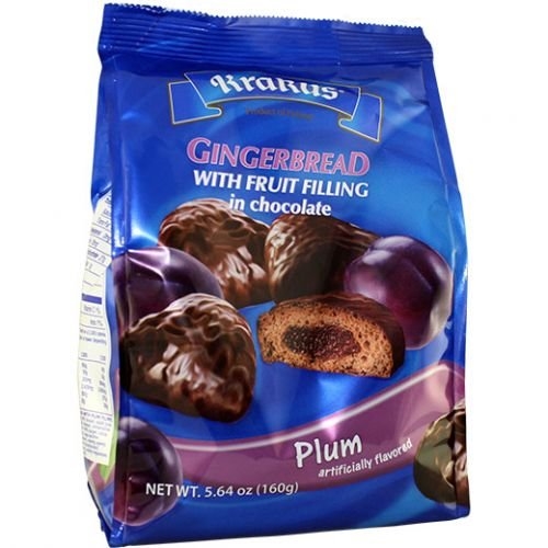 Krakus Plum Gingerbread In Chocolate