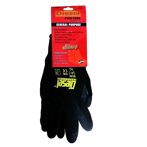 Diesel Work Gloves Md-whole