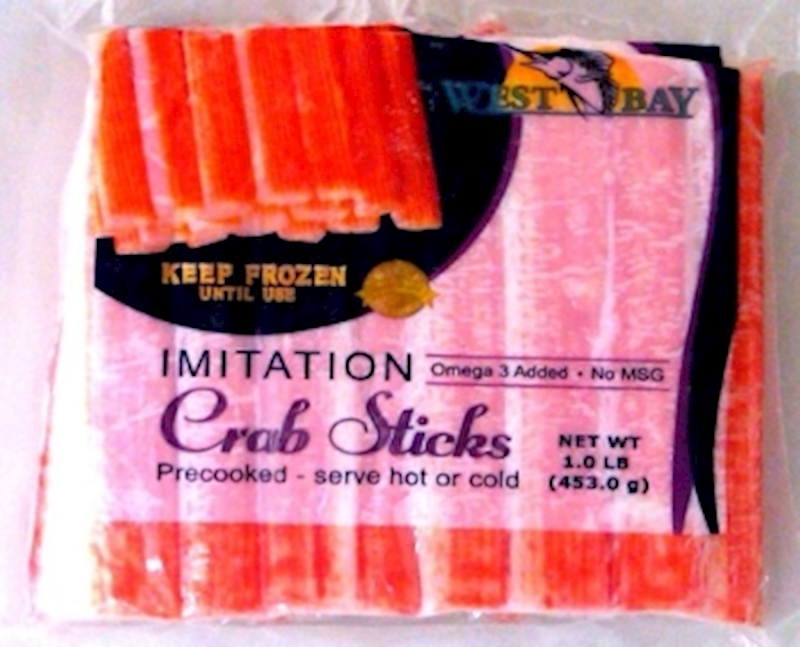 ICS West Bay Crab Sticks Imitation 1lb