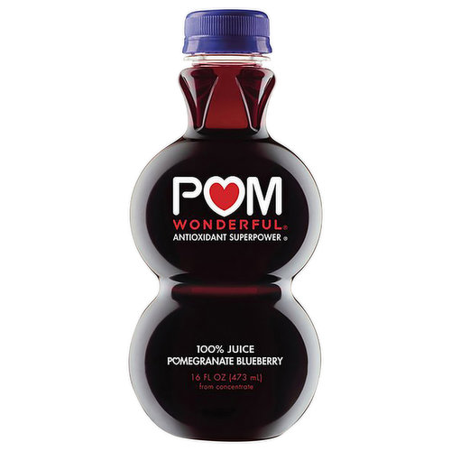 POM Wonderful 100% Juice - Pomegranate Blueberry 16.00 Fl Oz