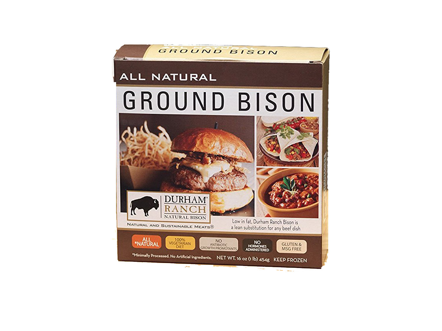 Durham Ranch Bison, All Natural, Ground