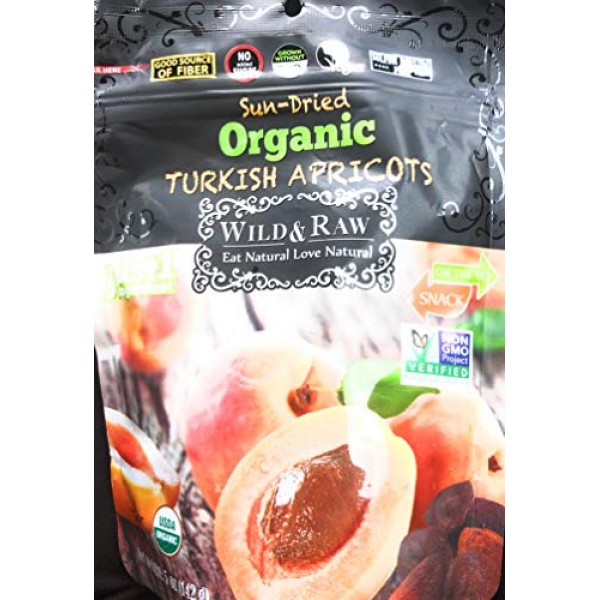 Wild & Raw Organic Turkish Apricots