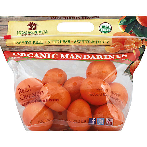 Homegrown Organic Farms Mandarins 2 Lb