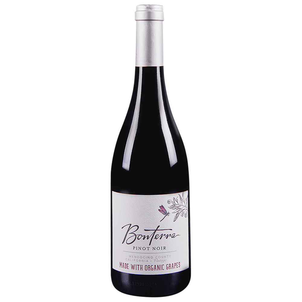 Bonterra Mendocino County California Pinot Noir 750 Ml Bottle