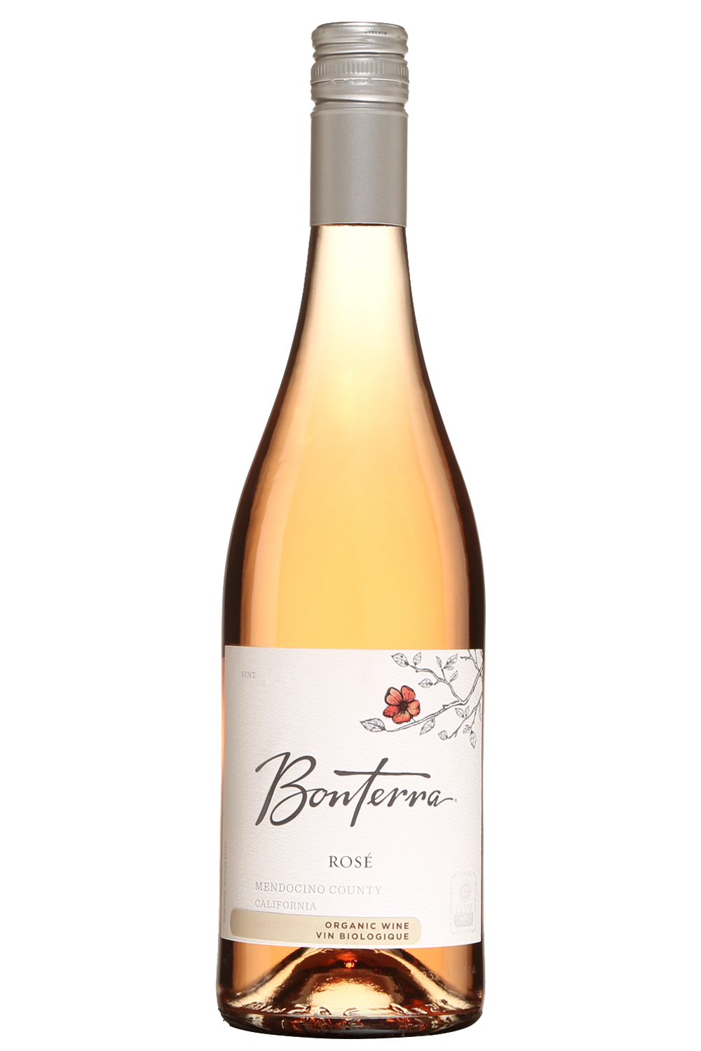 Bonterra Wine Organic Rose California 750 Ml