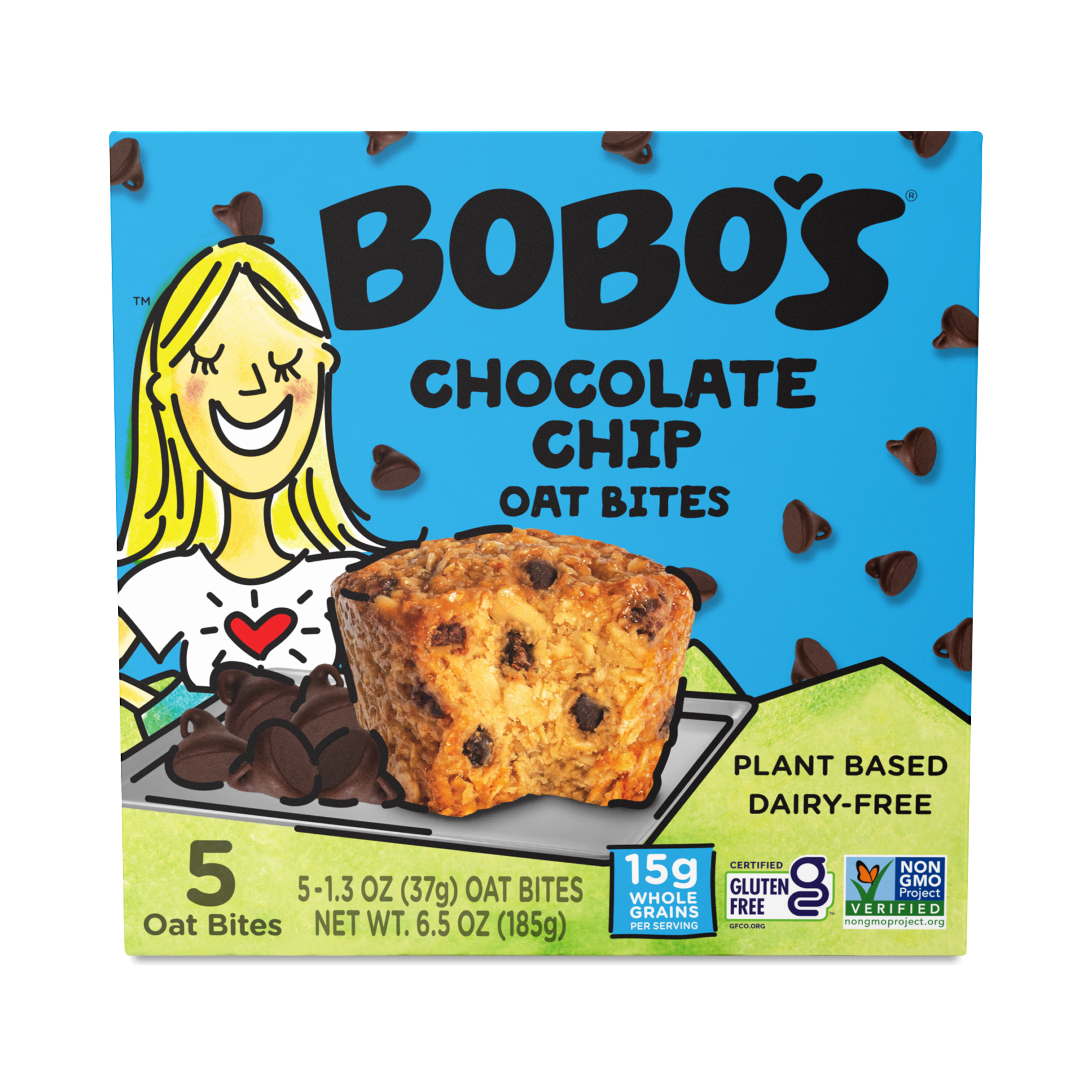 Bobo's Chocolate Chip Oat Bites 5-1.3 Oz. Bars