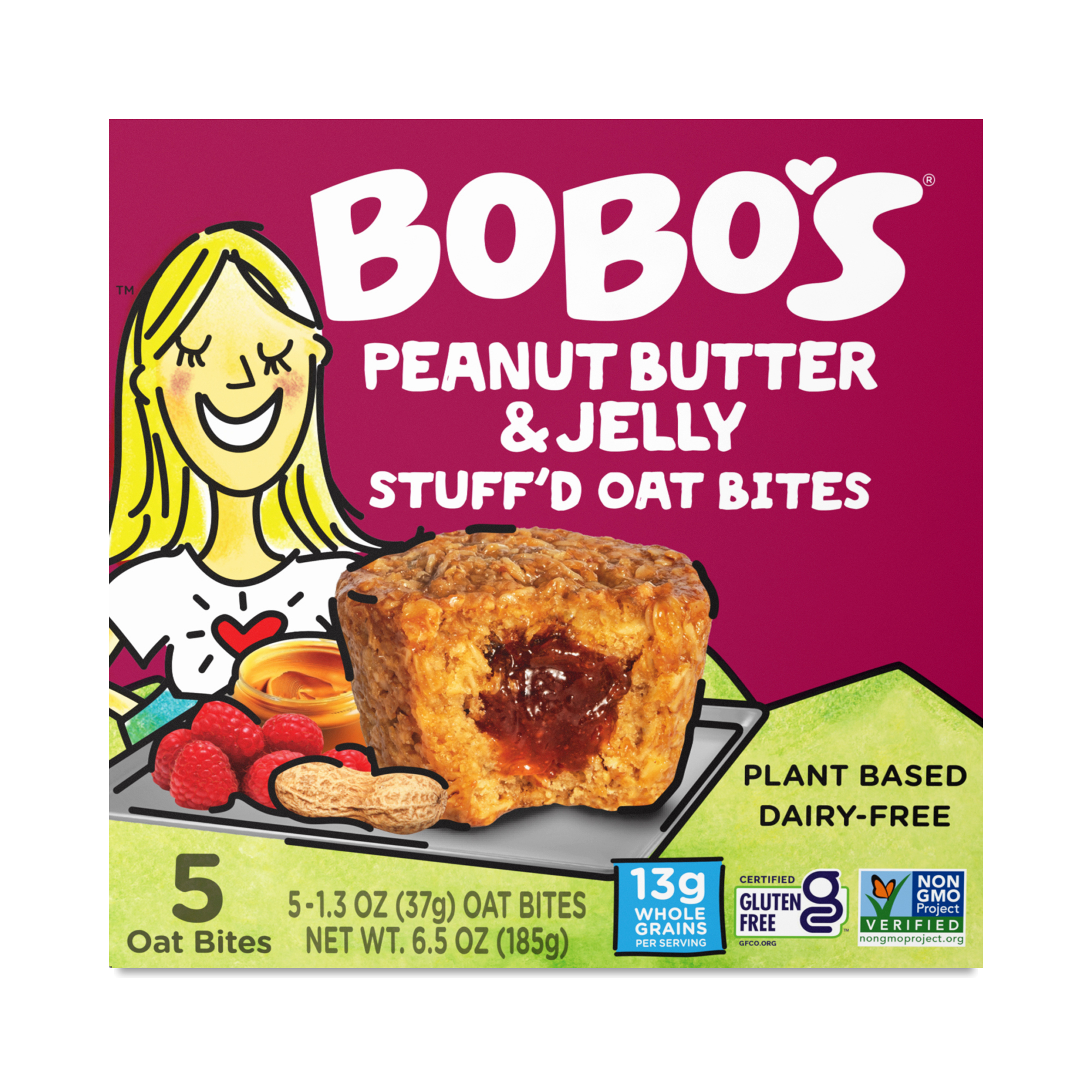 Bobo's Peanut Butter And Jelly Oat Bars Bites