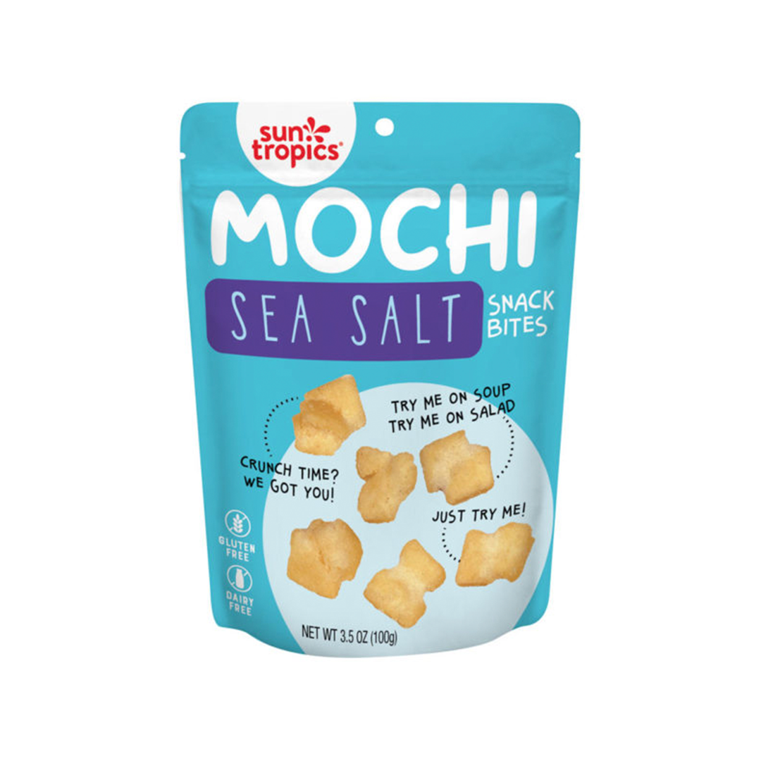 Sun Tropics Mochi Snack Bites, Sea Salt