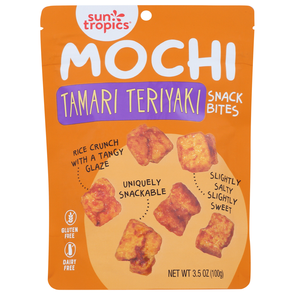 Sun Tropics Mochi Snack Bites, Tamari Teriyaki