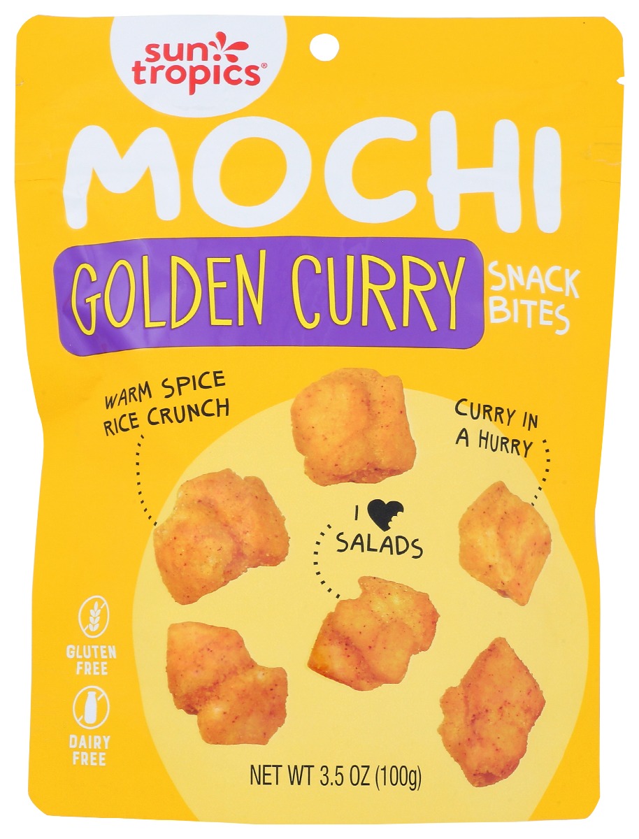 Sun Tropics Mochi Rice Bites Golden Curry 100g