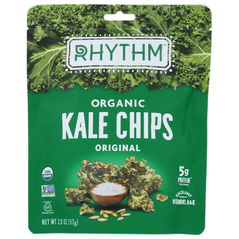 Rhythm Organic Vegan Superfoods Original Kale Chips - 2oz