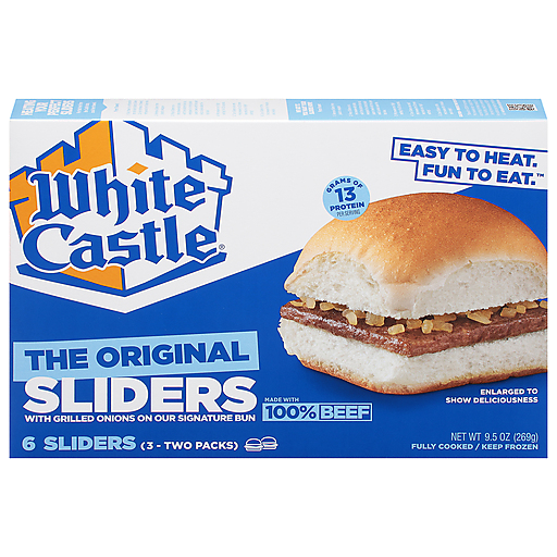 White Castle Sliders Hamburgers, The Original Slider