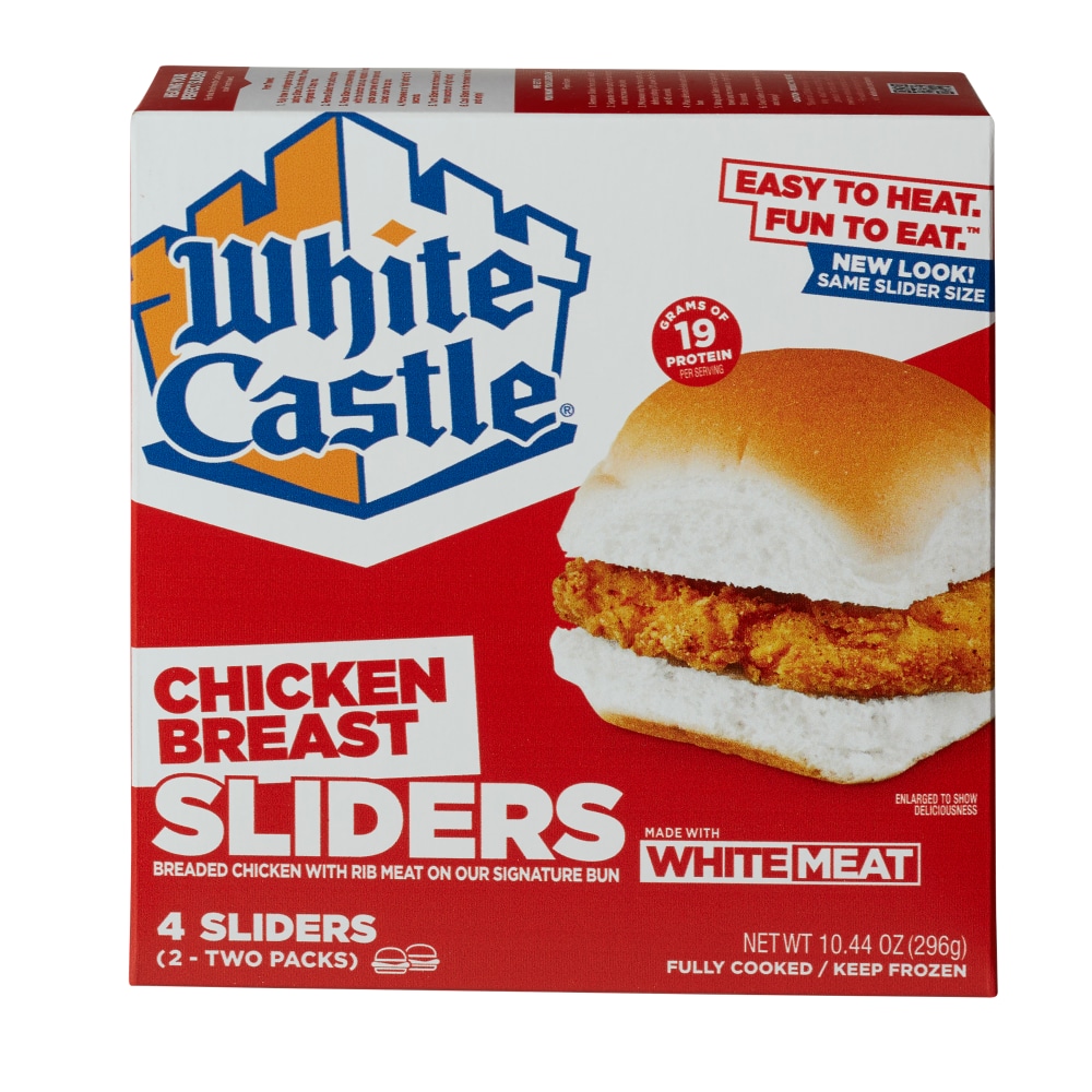 White Castle Sliders, Chicken Breast