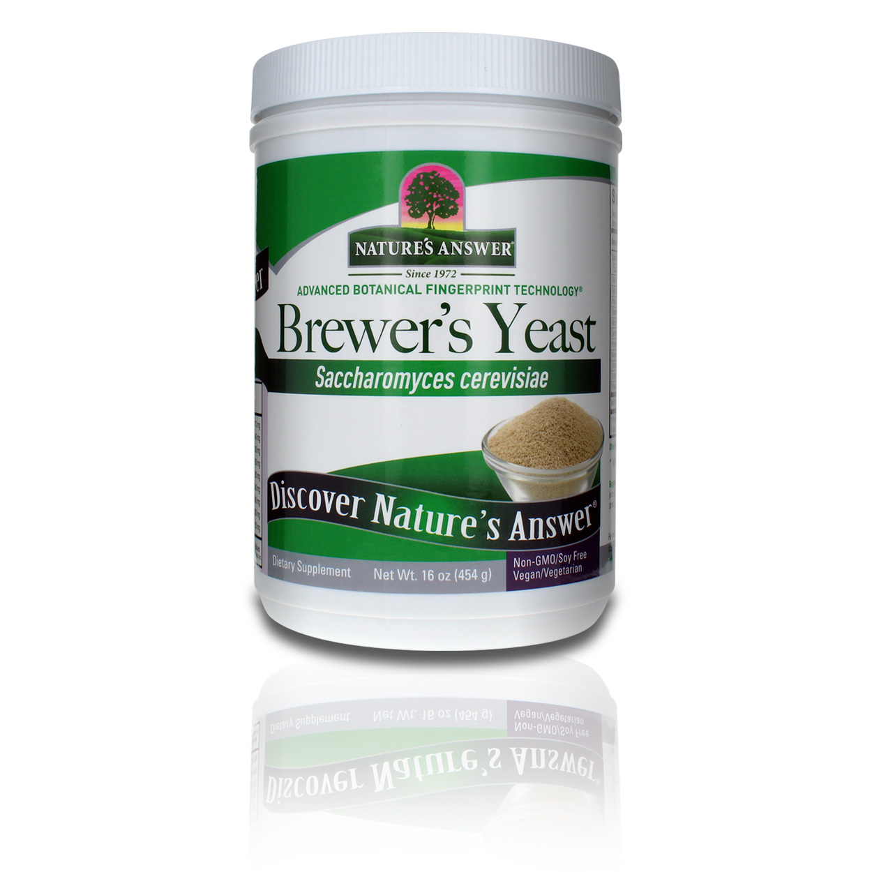 Nature's Answer Brewers Yeast - Gluten Free - 16 Oz