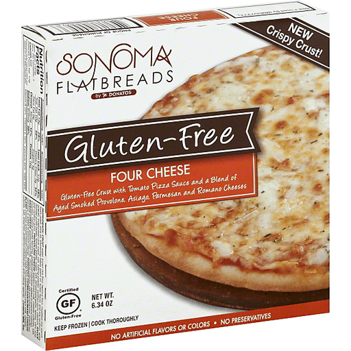 Donatos Sonoma Flatbreads Flatbread, Gluten-Free, Four Cheese