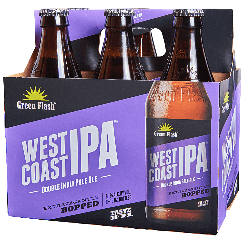 Green Flash Beer, Double India Pale Ale, West Coast IPA