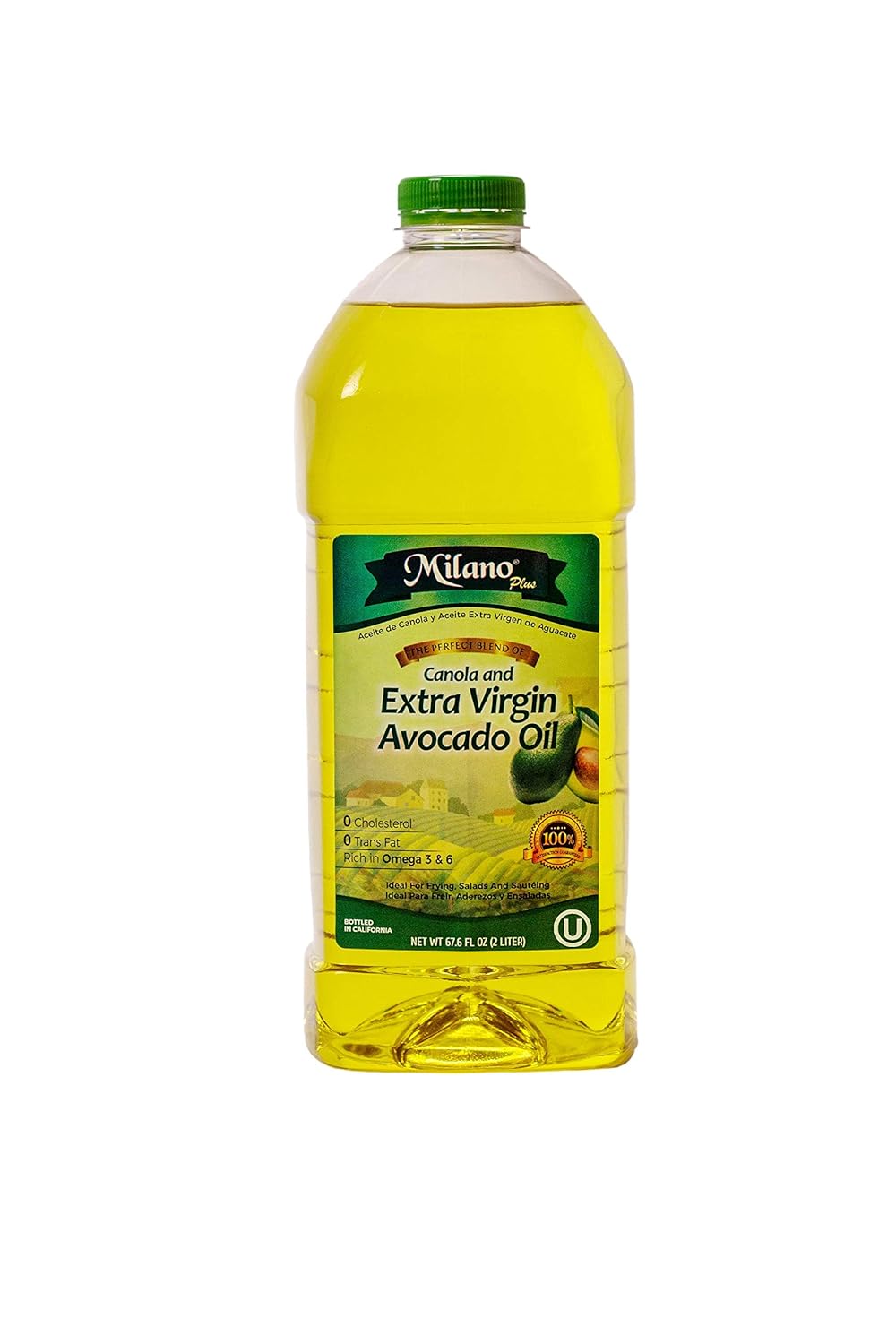 Milano Plus Canola And Extra Virgin Avocado Oil 67.6 Fl Oz