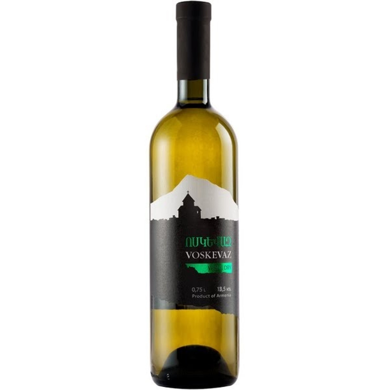 Voskevaz White Dry Wine Armenia 750 ML
