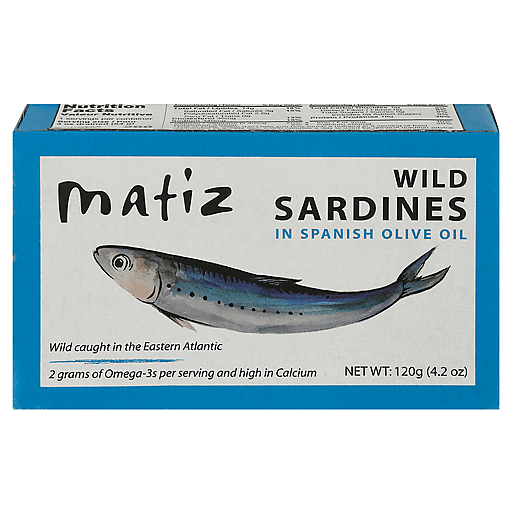 Matiz Wild Sardines In Spanish Olive Oil 4.2 Oz
