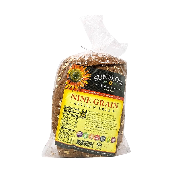 Sunflour Nine Grain Bread, 25 Oz