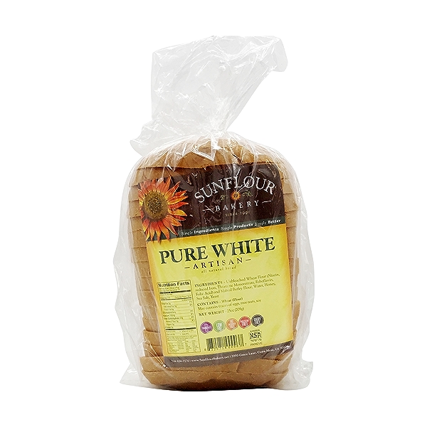 Pure White Bread, 25 Ounce