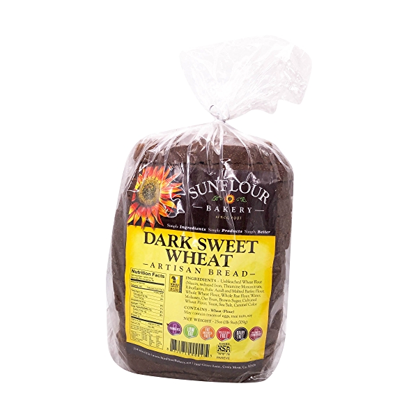 Turlock Dark Sweet Wheat Artisan Bread, 25 Oz