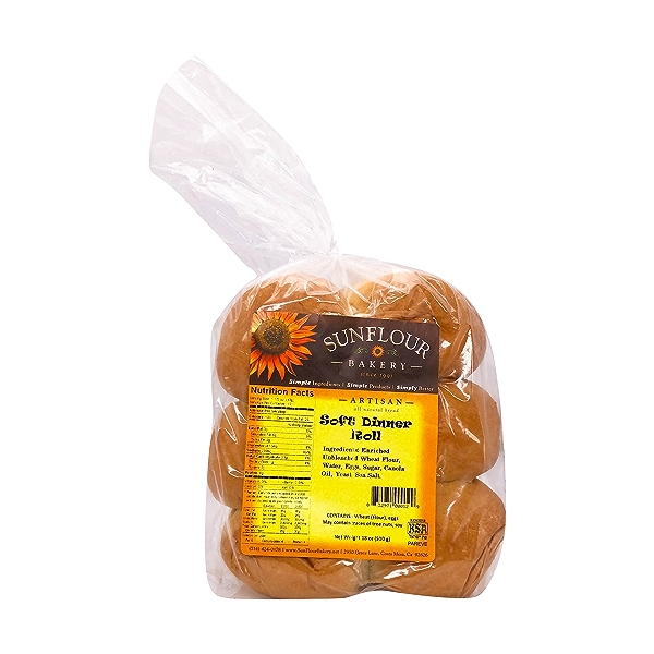 Soft Dinner Rolls, 18 Oz