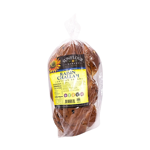 Sunflour Raisin Challah, 27 Oz