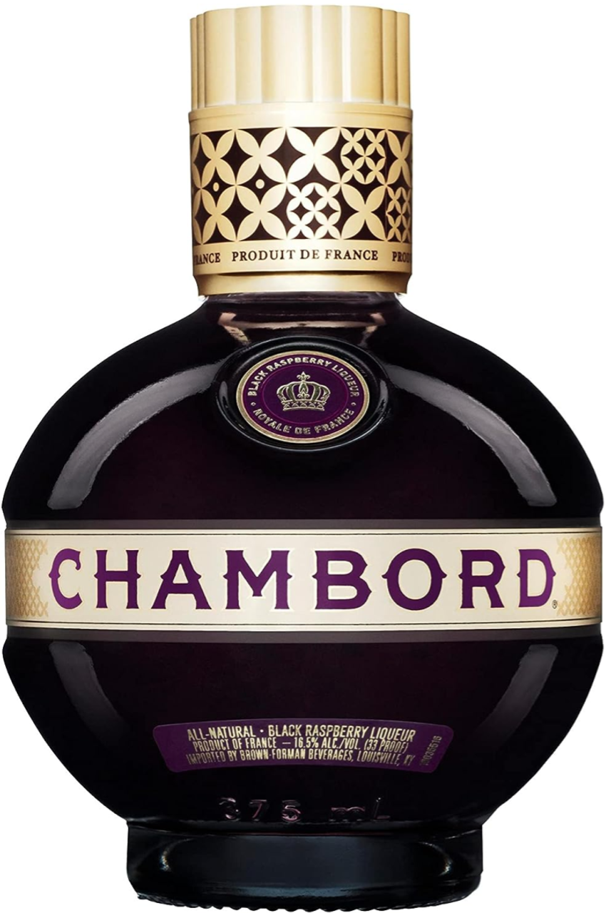 Chambord Black Raspberry Liqueur, 375 mL Bottle, 33 Proof