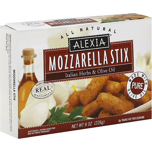 Alexia Mozzarella Stix, Italian Herbs & Olive Oil