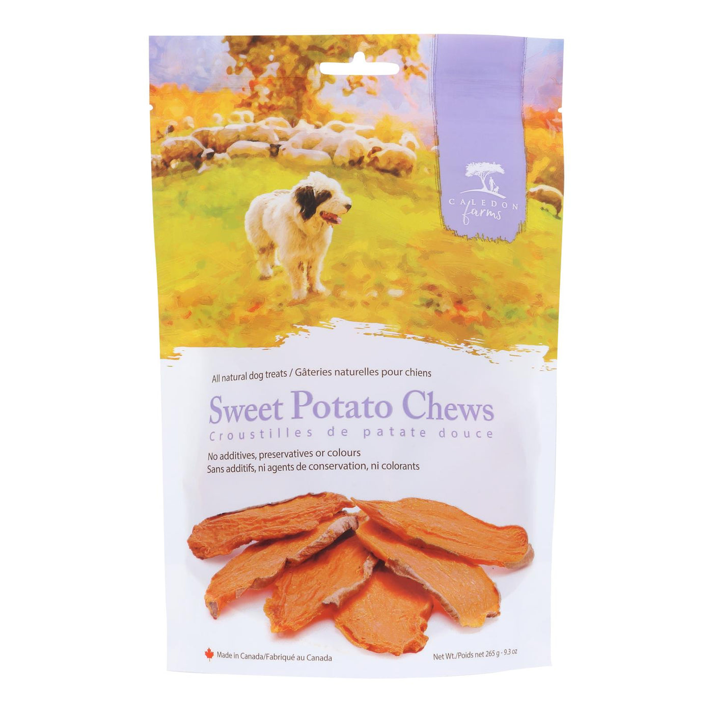 Caledon Farms Sweet Potato Chews Dog Treats -- 9.3 Oz