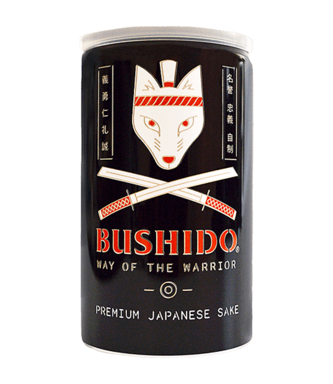 Bushido Way Of The Warrior Ginjo Genshu Sake 180ml Can