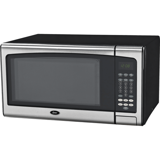 Oster 1.1 Cu. Ft. 1000 Watt Digital Microwave Oven - Stainless Steel OGJ41101