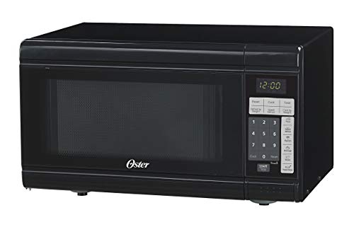 Oster Compact-Size 0.9-Cu. Ft. 900W Countertop Microwave Oven, Black