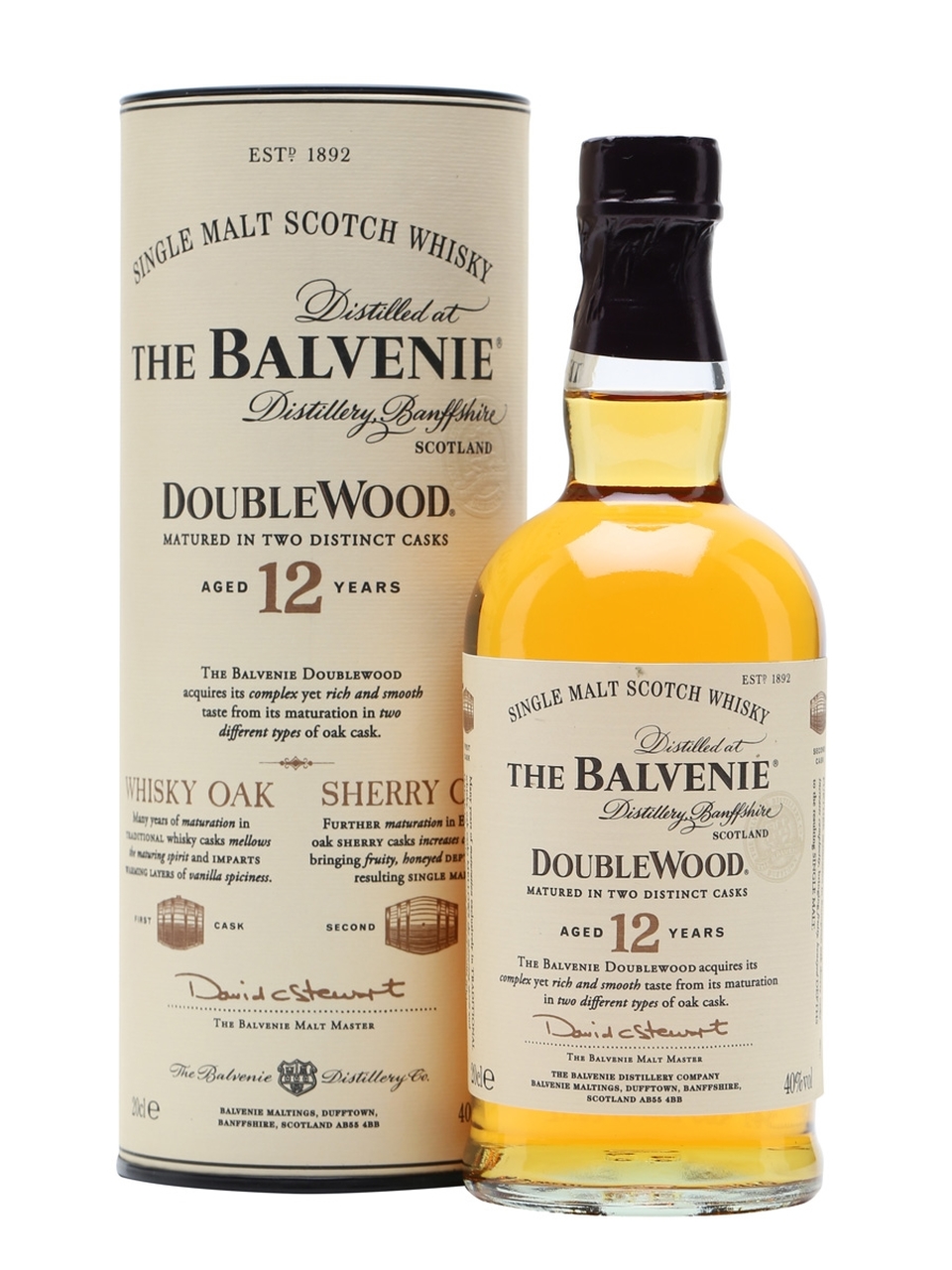 The Balvenie 12 Year Old Doublewood Single Malt Scotch Whisky 750 mL