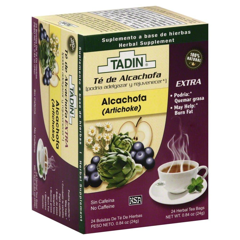 Tadin Artichoke Diet Tea 24 Bag Alcachofa Te
