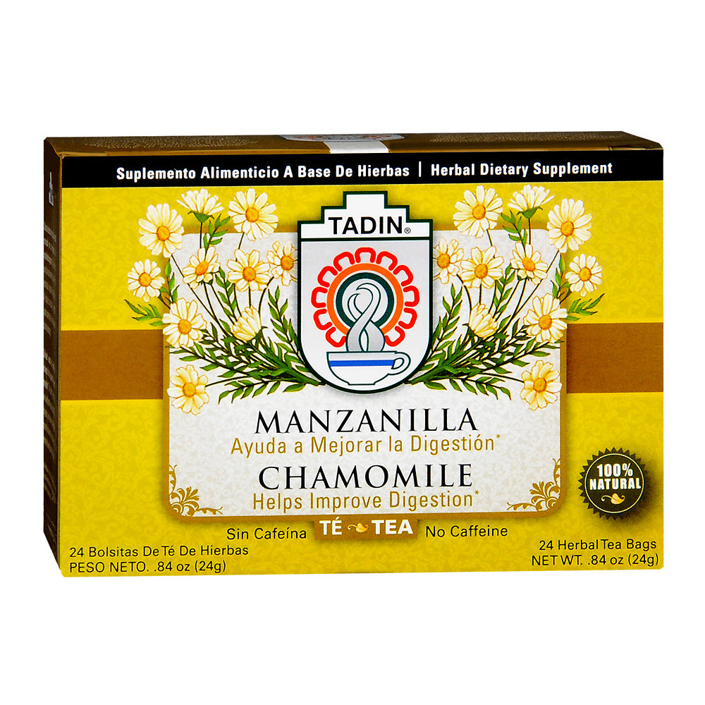 Tadin Herbal Tea, Chamomile, Bags