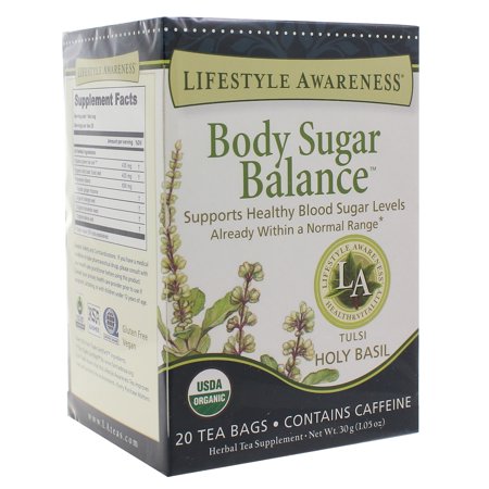 Lifestyle Awareness Teas, Body Sugar Balance