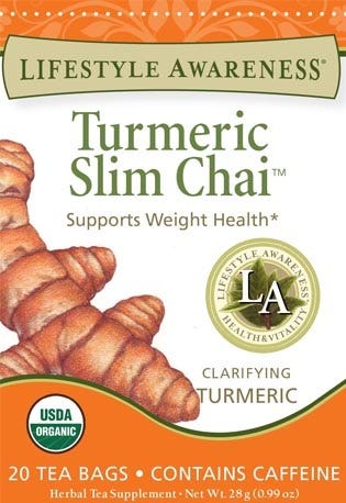 Lifestyle Awareness Turmeric Slim Chai Tea