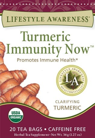Lifestyle Awareness Turmeric Imnty Now Tea