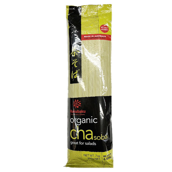 Hakubaku Organic Green Tea Soba Noodles