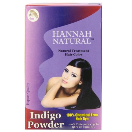 Hannah Natural 100% Pure Indigo Powder For Hair Dye, 100 Gram