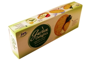 Jans Garden Delights Vegetable Crackers - 4.24oz