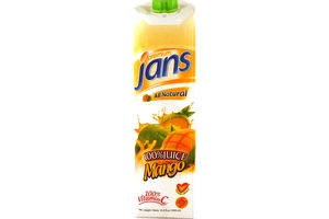 Jans Enterprises Corp. All Natural 100% Mango Juice - 33.8fl Oz