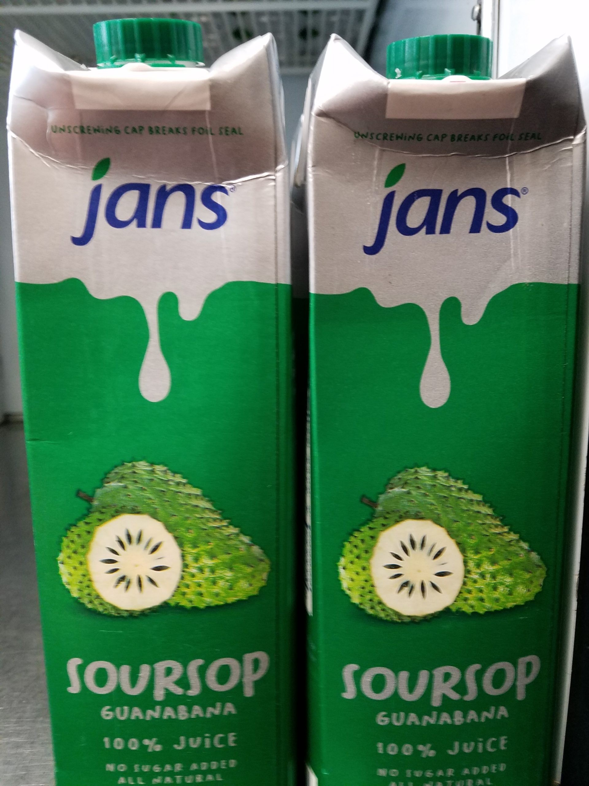 Melissa's Guanabana Soursop 100% Juice All Natural By Jans