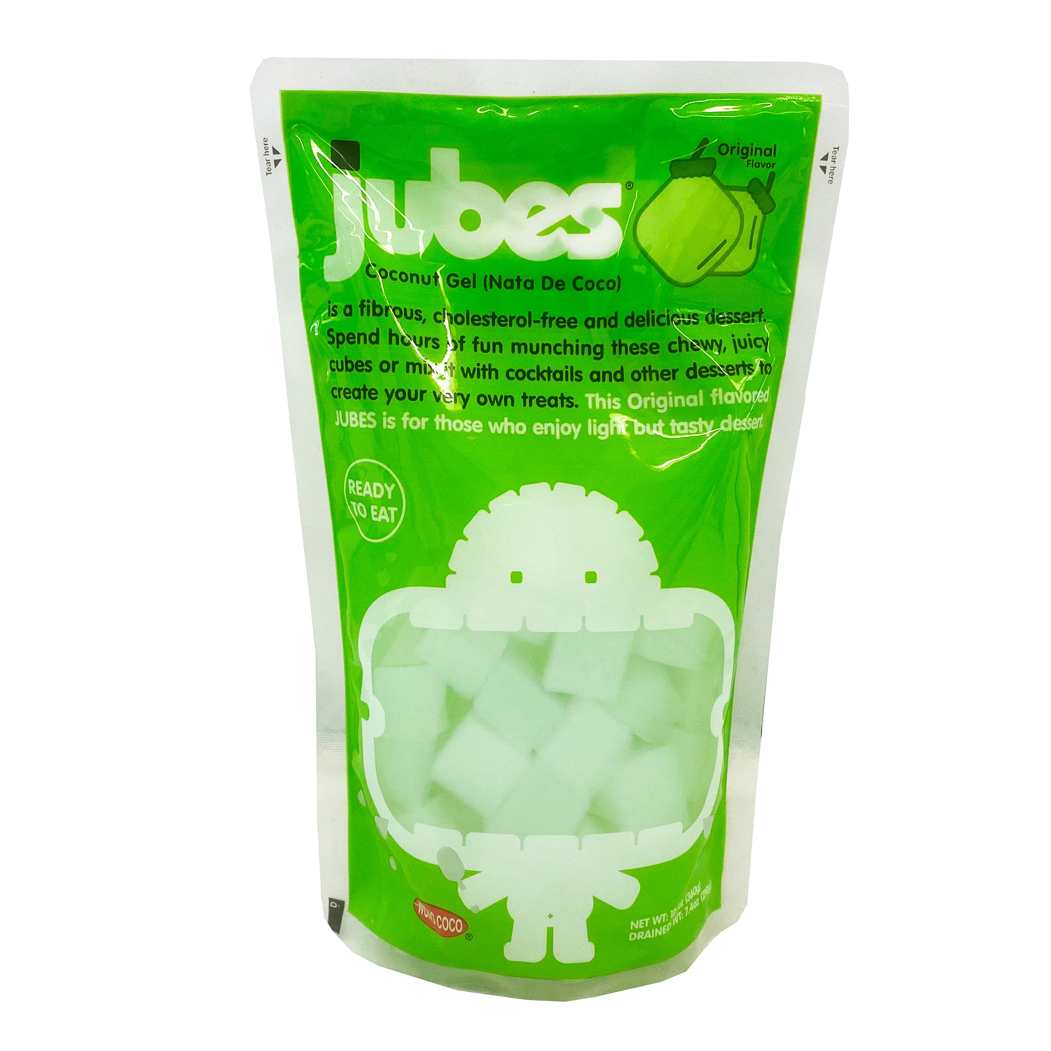 Jubes Coconut Gel Nata De Coco Original Flavor