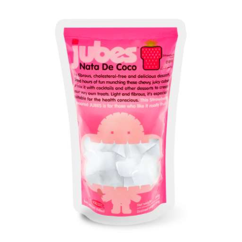 Wong Coco Jubes Nata De Strawberry Flavor