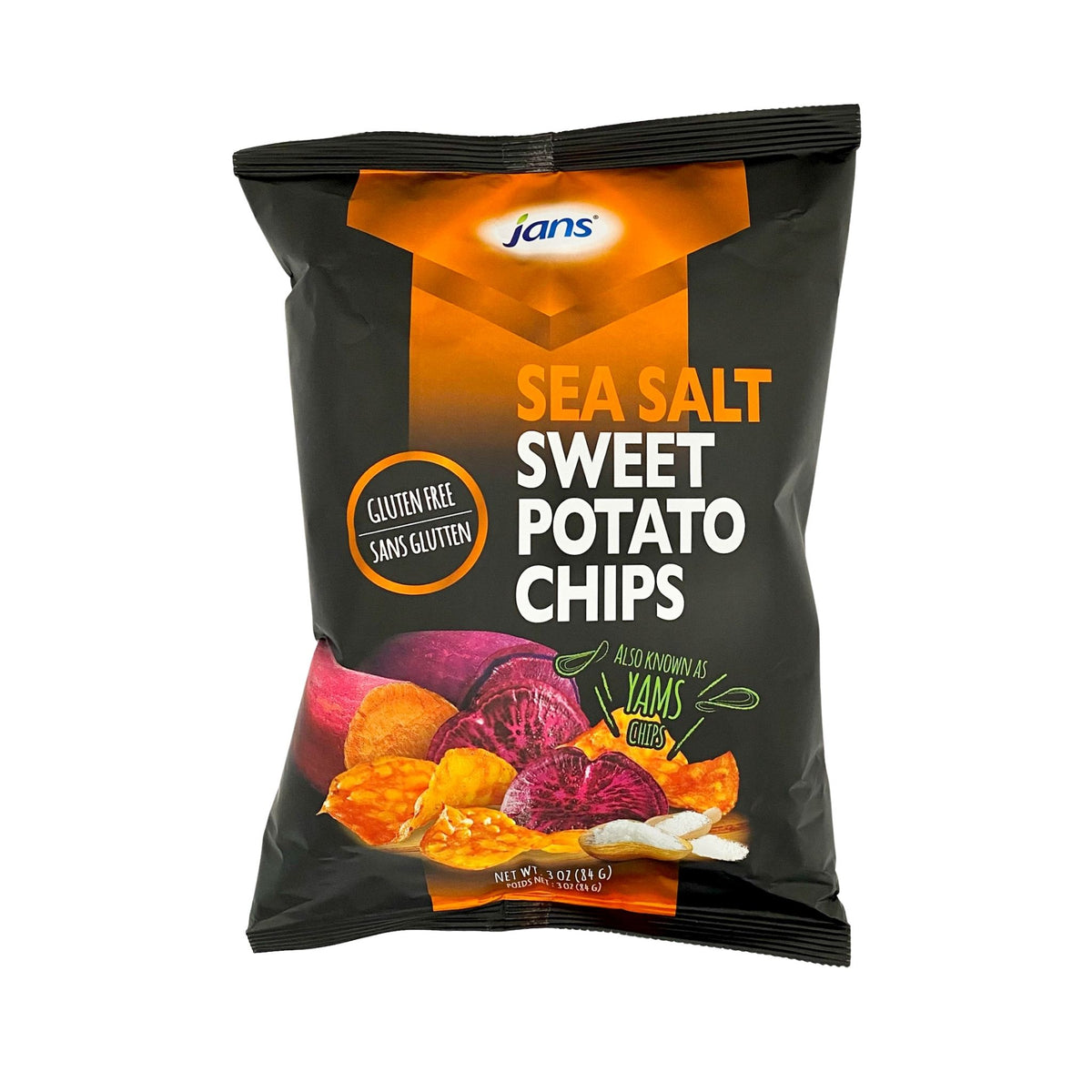 Jans Sea Salt Sweet Potato Chips