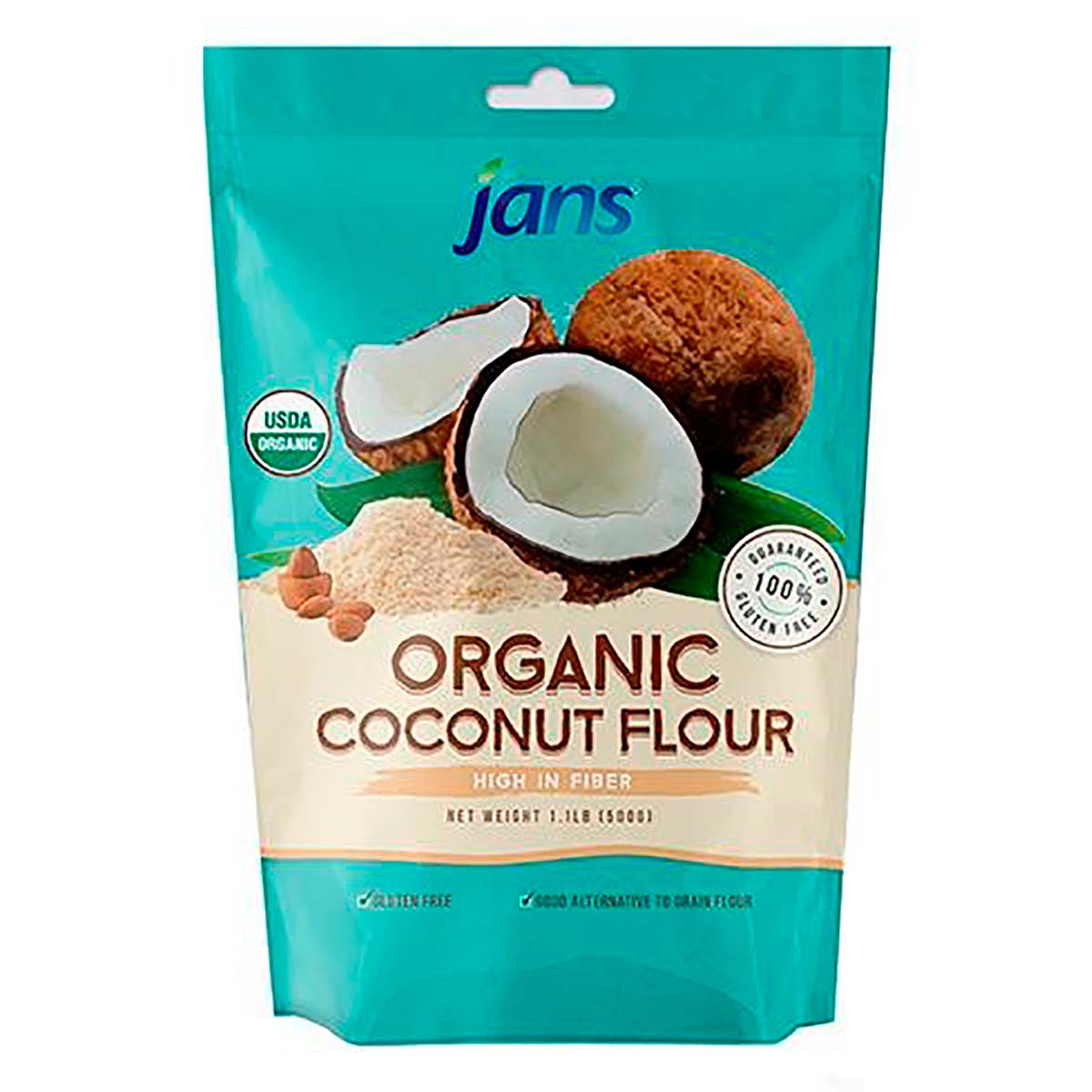 Jans Organic Coconut Flour 1.1lb