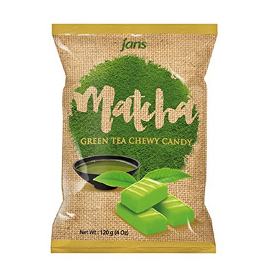 Jans Green Tea Matcha Milk Chewy Candy